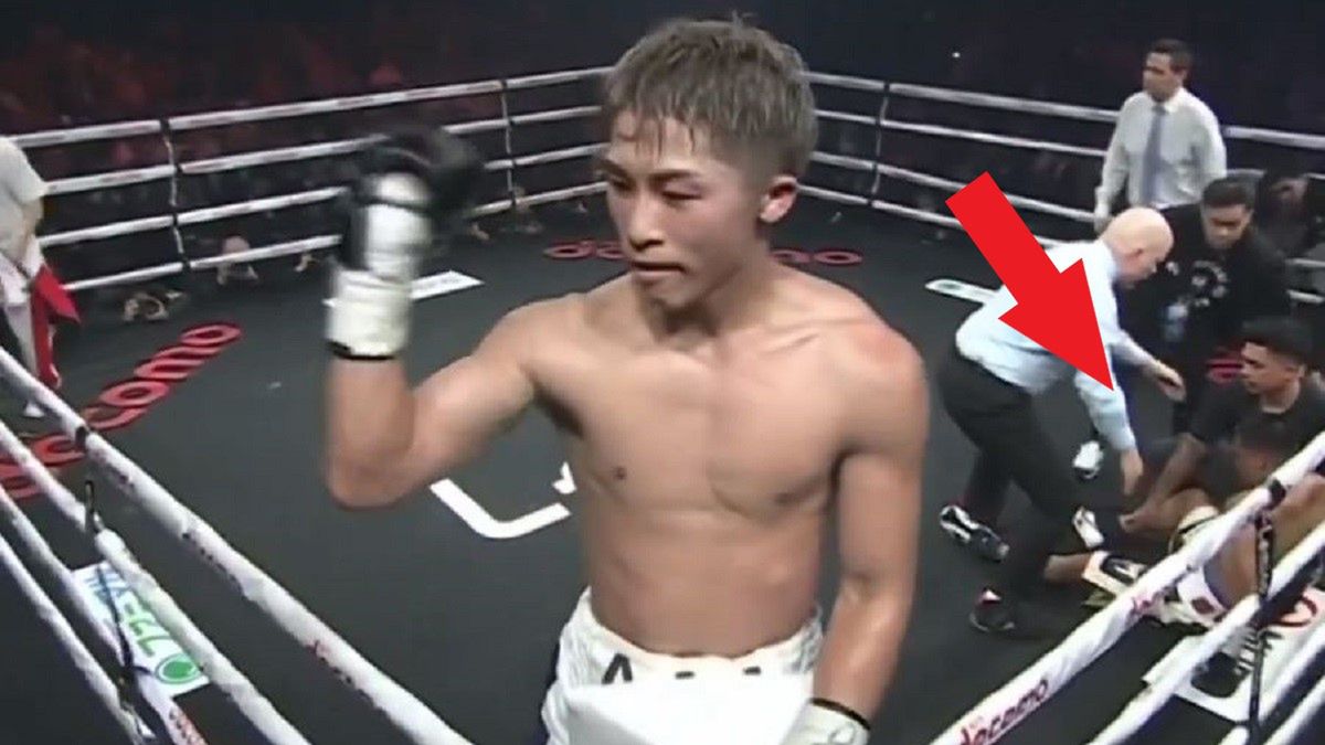 Zdjęcie okładkowe artykułu: Twitter / Naoya Inoue wygrywa z Marlonem Tapalesem