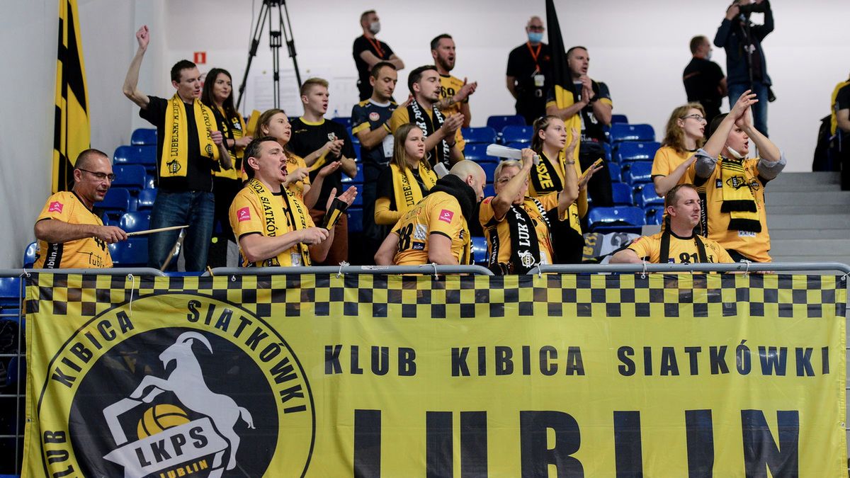 WP SportoweFakty / Paweł Piotrowski / Na zdjęciu: kibice LUK Lublin
