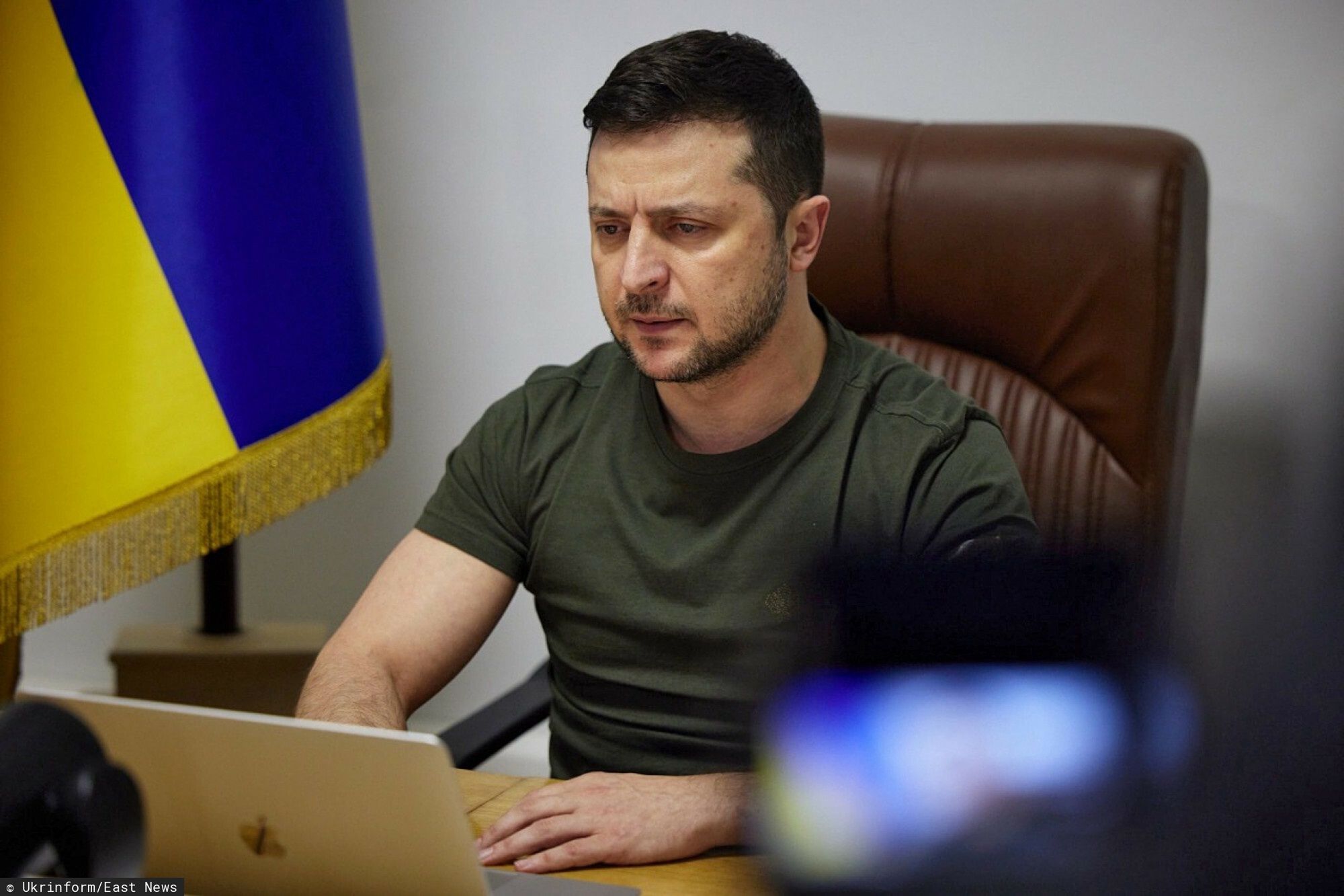 Wołodymyr Zełenski, prezydent Ukrainy 