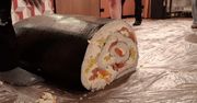 Kraków: Kulinarny rekord Polski na największą rolkę sushi
