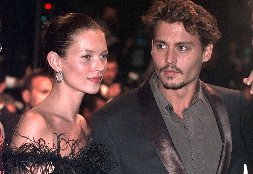 Kate Moss i Johnny Depp w latach 90. byli parą