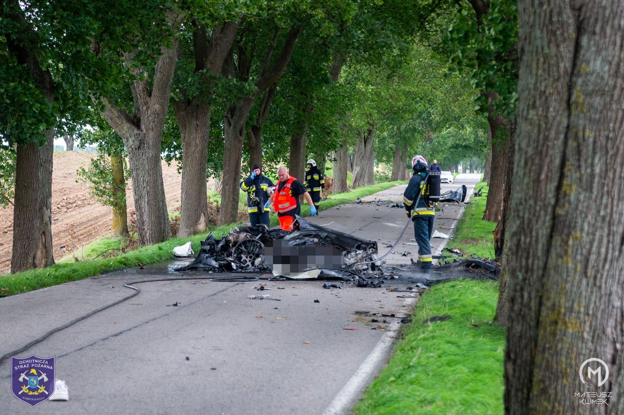 Makabryczny wypadek pod Mikołajkami. Zginęli lokalni biznesmeni 