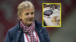 Taki widok na stole. Boniek pokazał zdjęcie