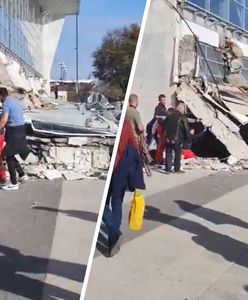 Zawalił się dach dworca w Serbii. Jest ofiara, wielu rannych