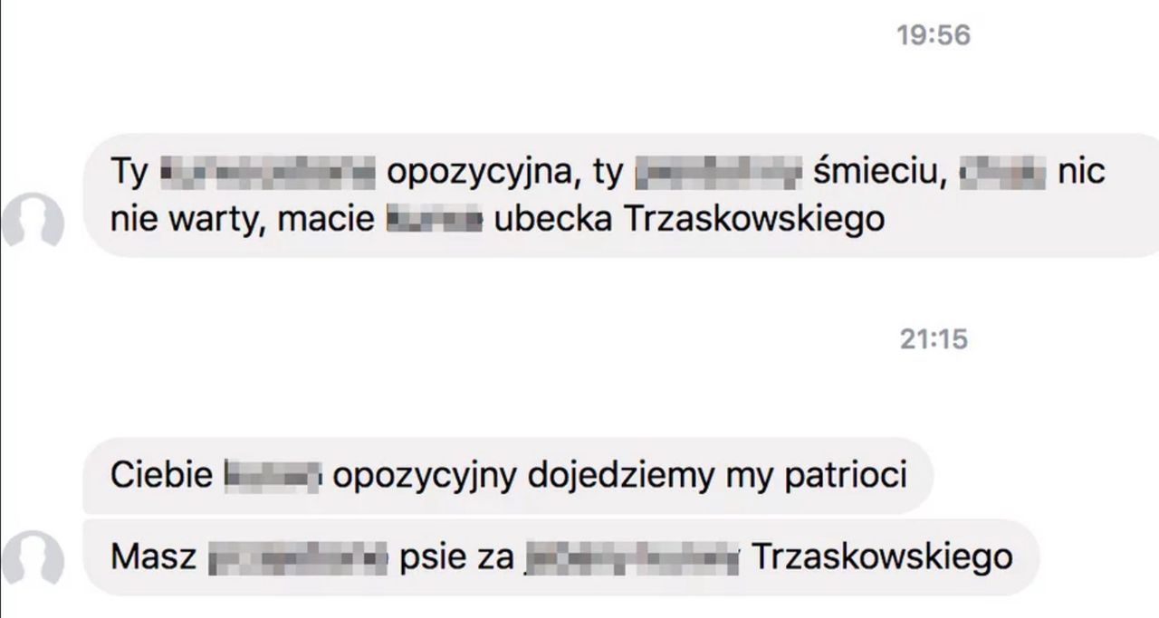 Andrzej Saramonowicz, poza oświadczeniem, opublikował także groźby jakie otrzymał z chwilą emisji materiału w "Wiadomościach"