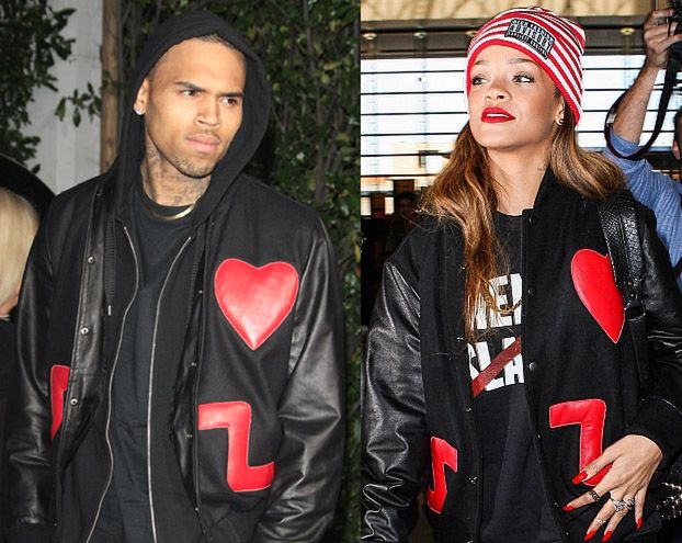 Chris Brown i Rihanna W TEJ SAMEJ KURTCE!