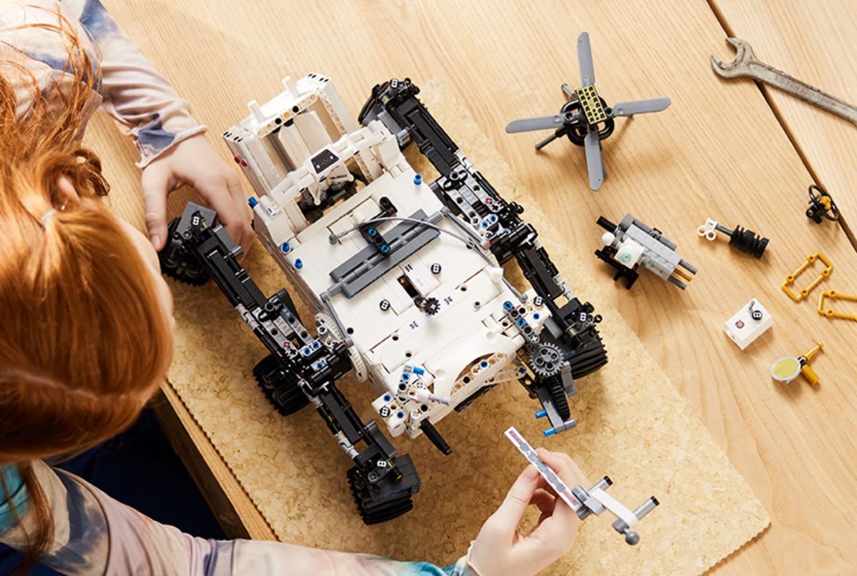 Lego łazik NASA