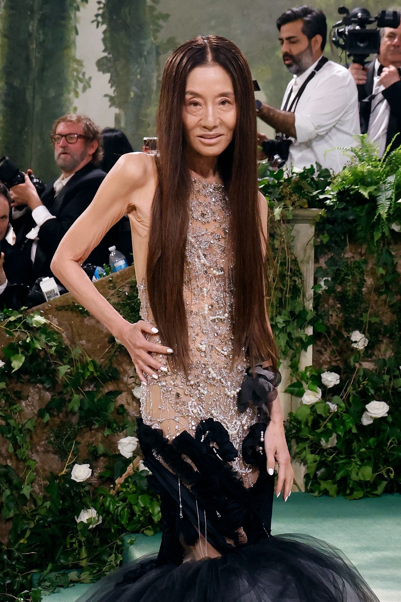 Vera Wang dazzles at 75 in sheer elegance at the MET Gala 2024