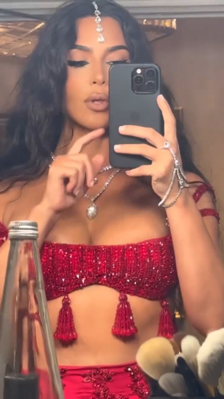 Ślubna stylizacja Kim Kardashian