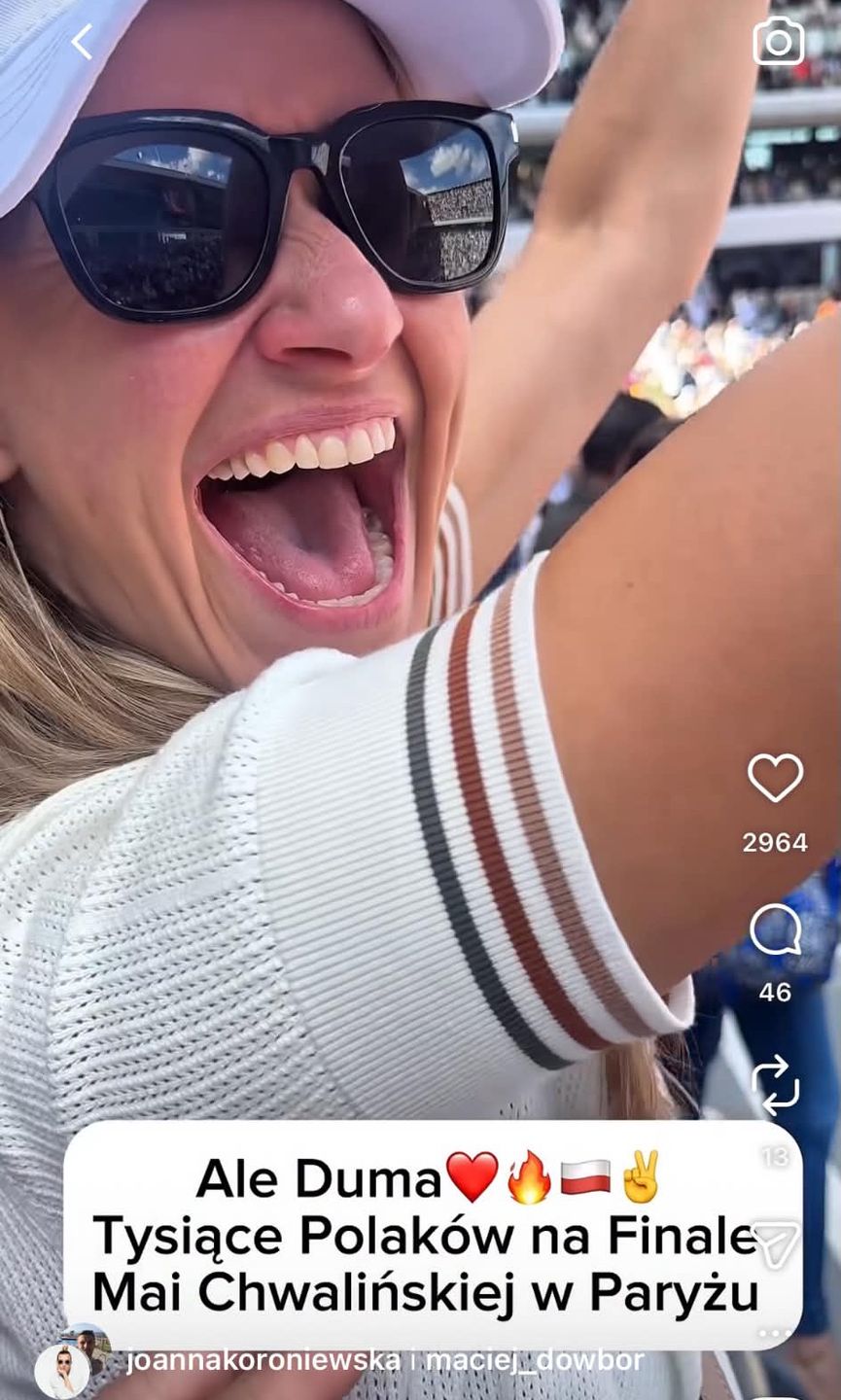Joanna Koroniewska na Rolan Garros