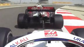 F1. Znów gorąco z powodu Rosjanina. Prawie wjechał w rywala podczas testów [WIDEO]