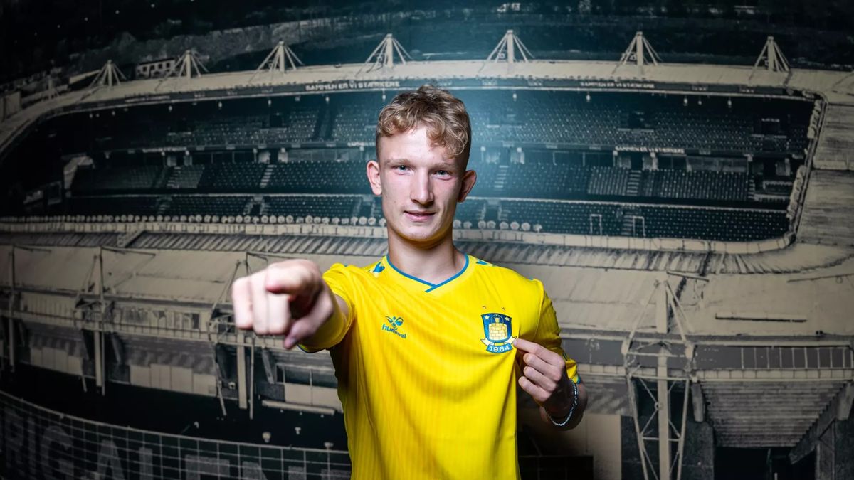 Materiały prasowe / Brondby IF / Na zdjęciu: Mateusz Kowalczyk