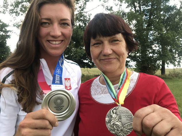 Marta Wieliczko z mamą Małgorzatą Dłużewską-Wieliczko