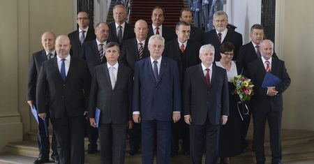 Nowy rząd w Czechach dostał nominacje od prezydenta