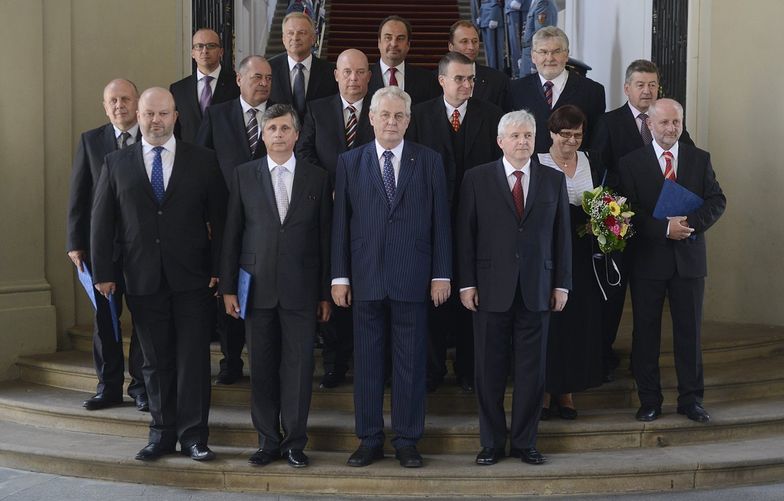 Nowy rząd w Czechach dostał nominacje od prezydenta