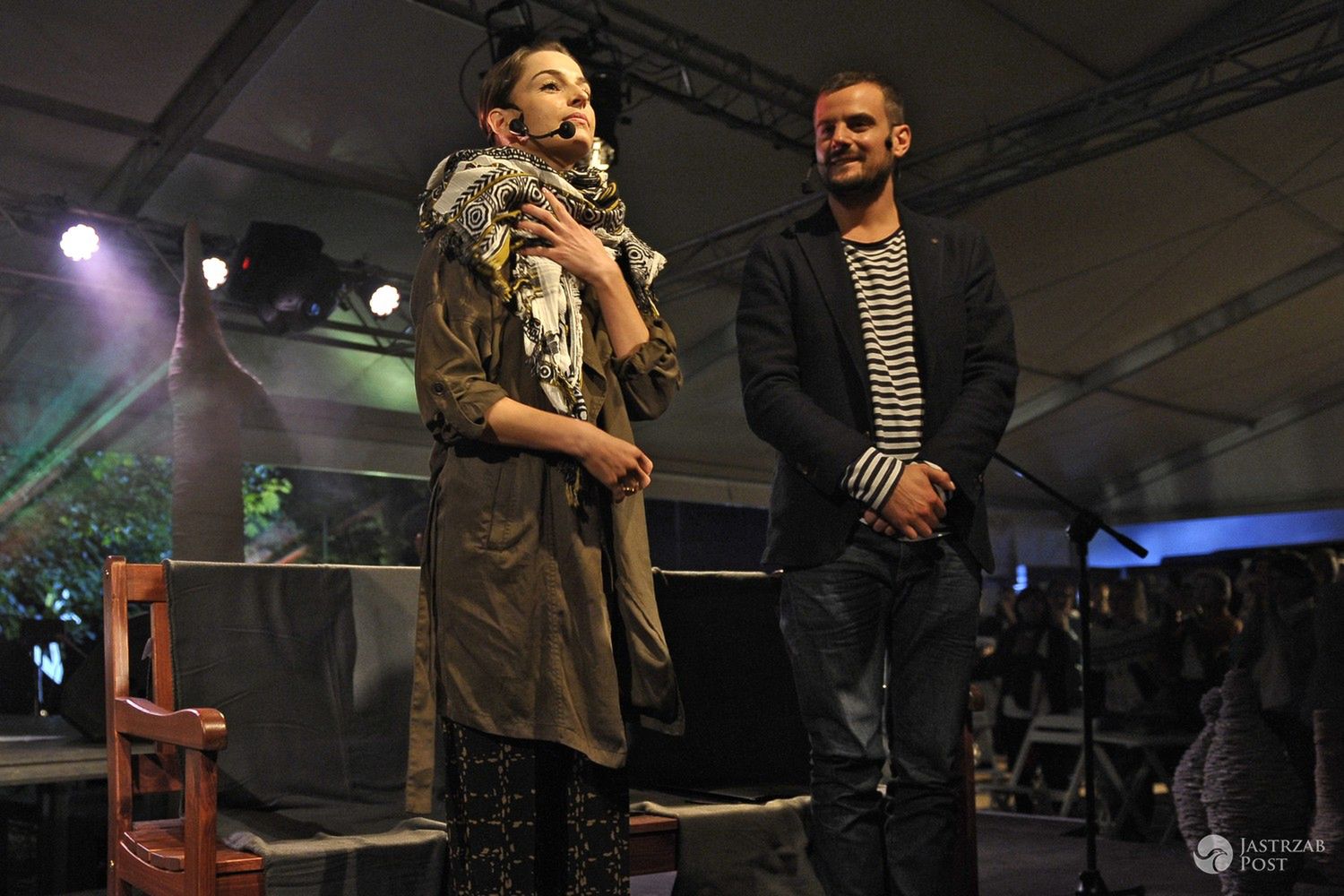 Agnieszka Więdłocha i Antoni Pawlicki w Szczebrzyszynie 2016