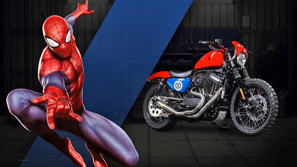 Harley-Davidson Iron 883 Spider-Man