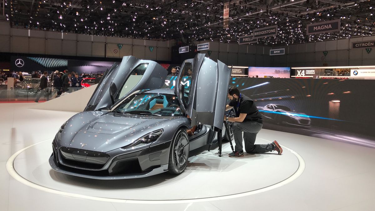 Rimac C_Two na targach w Genewie.