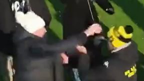 Bijatyka podczas meczu w Ukrainie. Legenda w roli głównej [WIDEO]