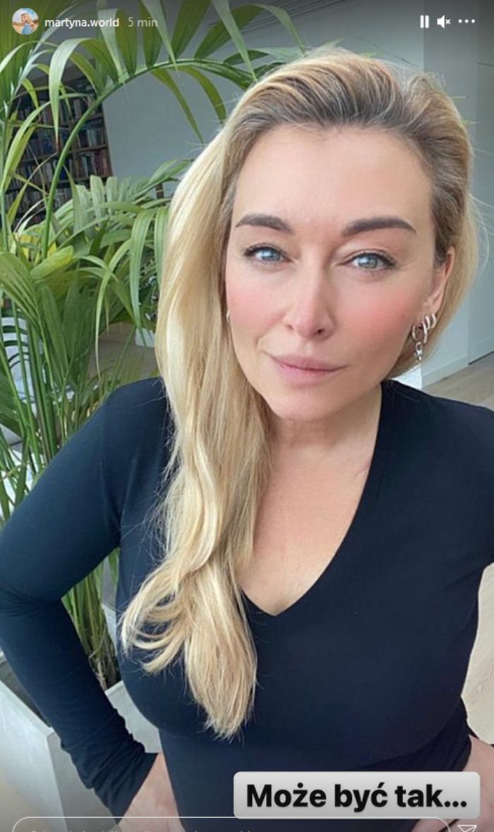 Martyna Wojciechowska pokazuje twarz poprawioną filtrami z instagrama
