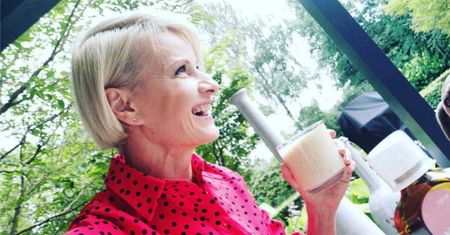 Małgorzata Kożuchowska pierwszy raz pokazała swoją luksusową posiadłość! Na widok samego ogrodu można oszaleć z zazdrości!