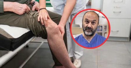 Tak wygląda skóra przy wysokim cholesterolu. Zwróć uwagę na nogi