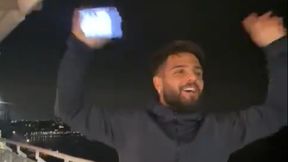 Serie A. Lorenzo Insigne śpiewał na balkonie wraz z kibicami Napoli