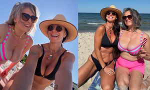 Wakacyjna Natalia Niemen i zapomniana Katarzyna Paskuda kuszą DEKOLTAMI na plaży: "Takie spotkania lubię najbardziej" (ZDJĘCIA)