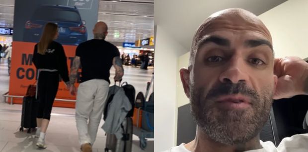 TYLKO NA PUDELKU: Akop Szostak już ma NOWĄ DZIEWCZYNĘ? Był widziany na lotnisku w towarzystwie młodziutkiej modelki (FOTO)