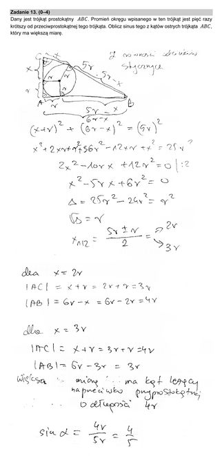 Matura 2021. Matematyka rozszerzona - arkusze i odpowiedzi