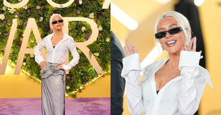 Odmieniona Christina Aguilera wdzięczy się na ściance w Arabii Saudyjskiej. Piosenkarka zaprezentowała swoje ULTRASZCZUPŁE oblicze