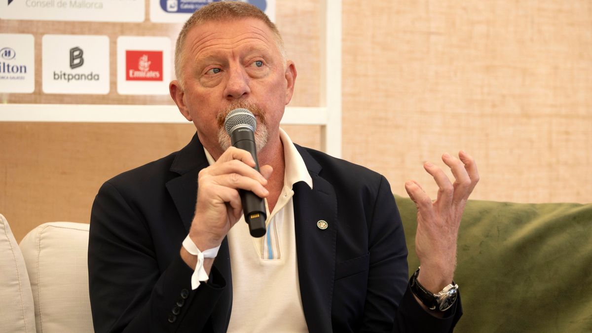 PAP/EPA / Cati Cladera / Na zdjęciu: Boris Becker