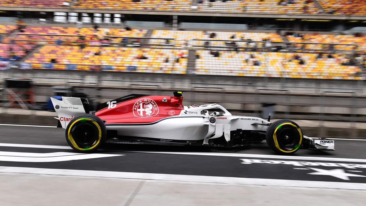 Materiały prasowe / Alfa Romeo Sauber F1 Team / Charles Leclerc za kierownicą Alfa Romeo Sauber