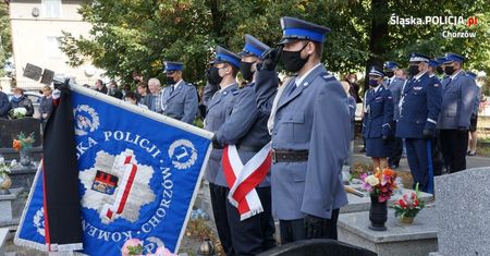 Chorzów. Policjanci pożegnali tragicznie zmarłą koleżankę