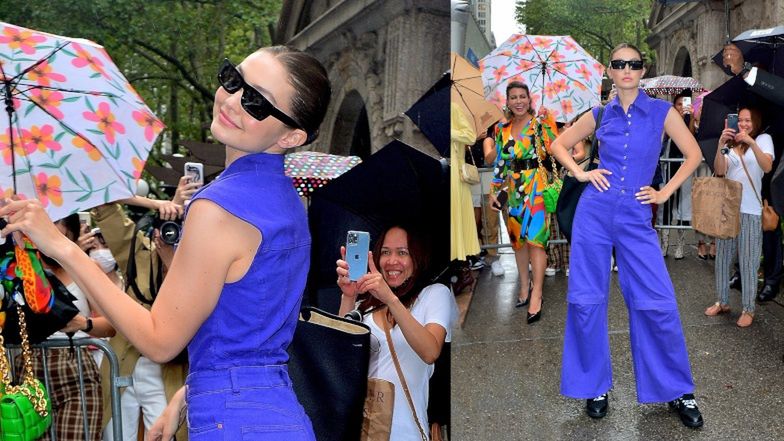 Gwiazdy na nowojorskim pokazie Moschino