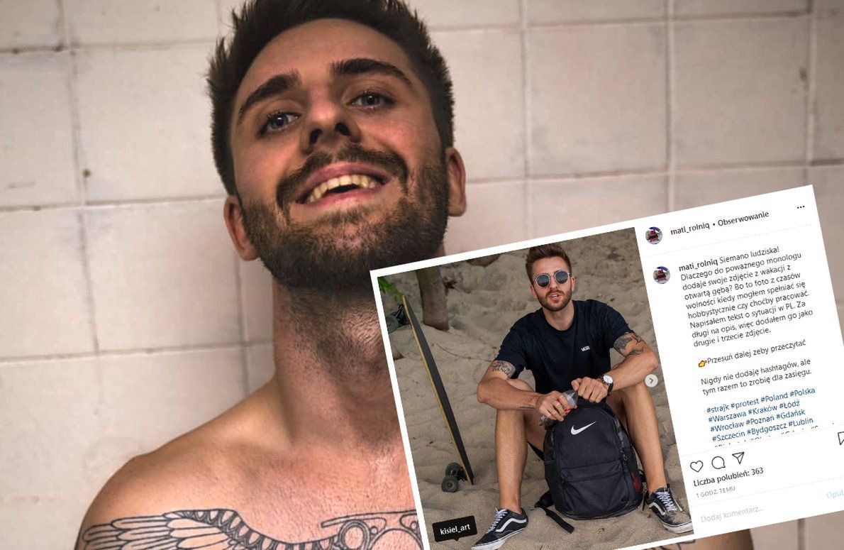 Mateusz z "Rolnik szuka żony" nie wytrzymał. Pisze, co nie gra w Polsce