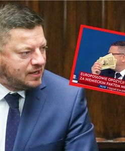 Show w programie. Przyniósł niecodzienny rekwizyt do studia