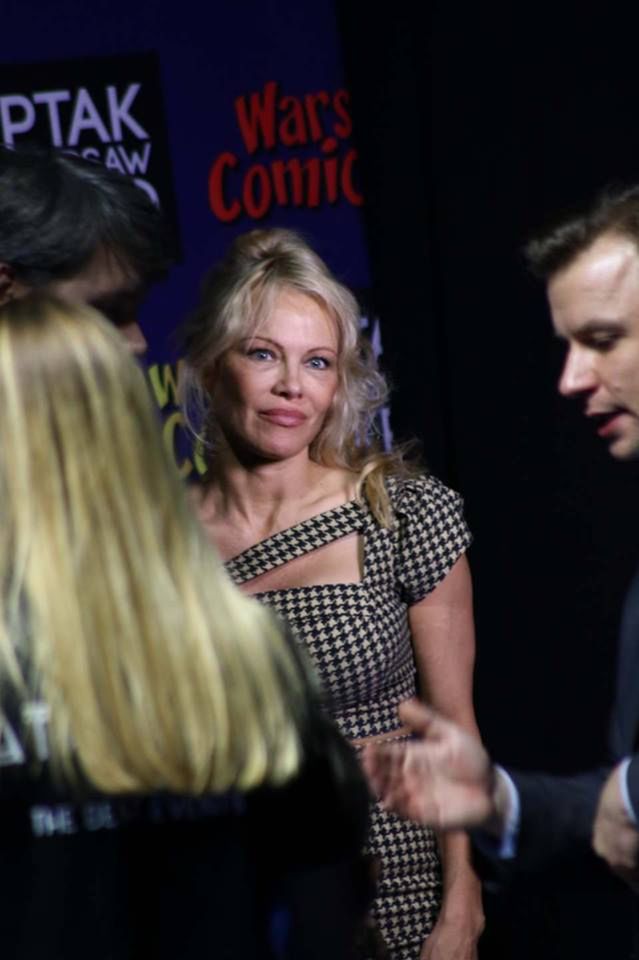 Pamela Anderson na Warsaw Comic Con

fot. Medialna Alpaka