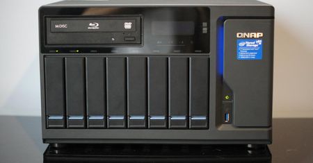 QNAP TVS-882BR: test profesjonalnego dysku sieciowego z nagrywarką Blu-ray