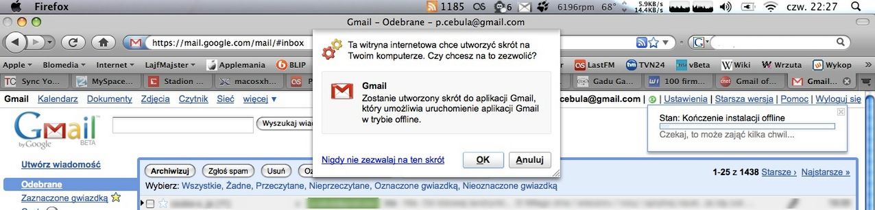 Jak włączyć w Gmailu funkcję Offline? 6