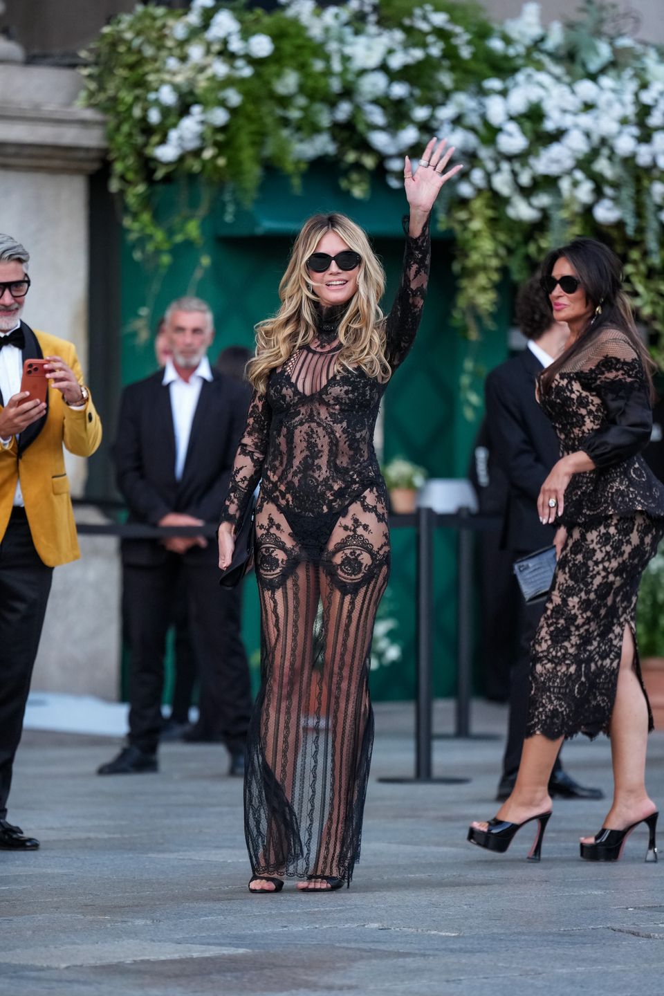 Heidi Klum w Mediolanie 