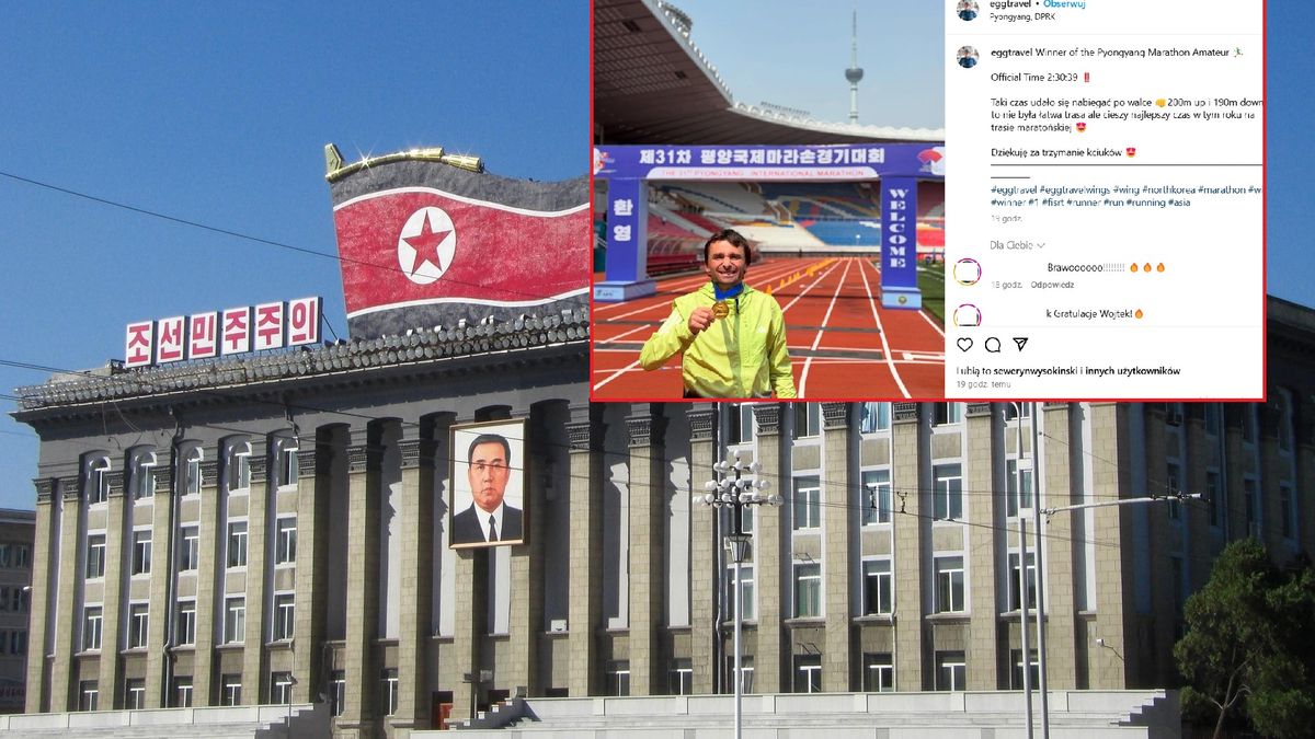 Polak wygrał maraton w Korei Północnej