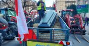 Protest rolników w Katowicach. "Układ w Warszawie to samowolka"