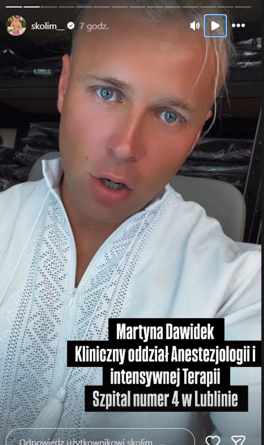 Skolim apeluje o pomoc dla swojej sąsiadki.