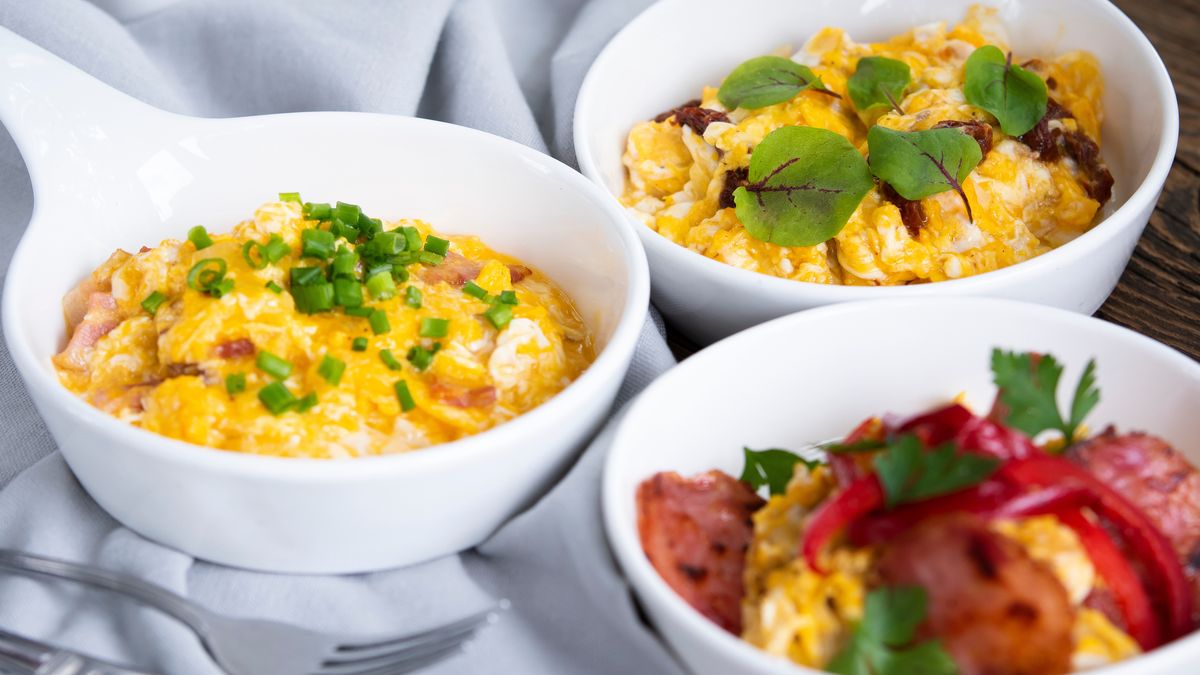 Jajecznica w kilku wersjach