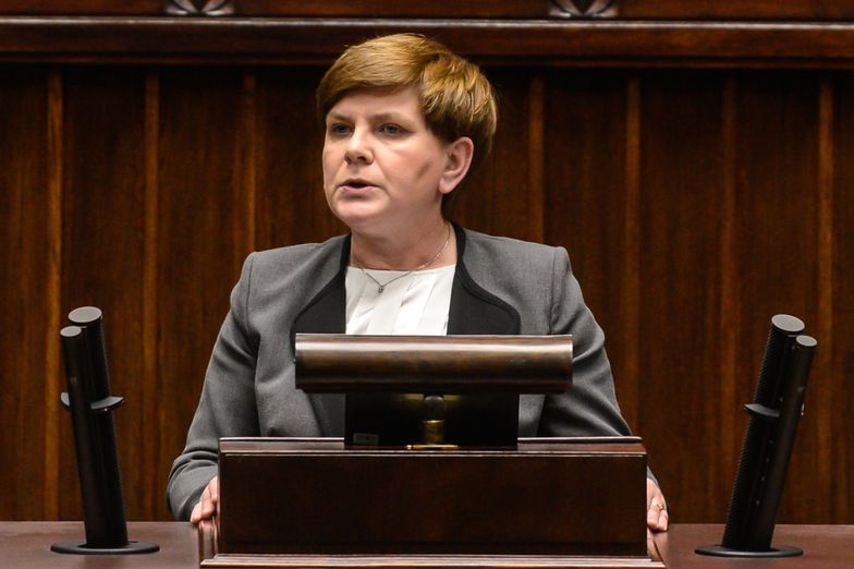 Wiceprezes PiS Beata Szydło uważa, że złamano artykuł 20. Konstytucji</br>