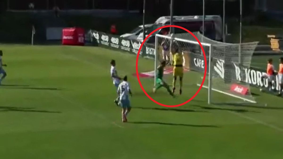 Twitter / TVP Sport / Katastrofalny błąd Jakuba Rajczykowskiego