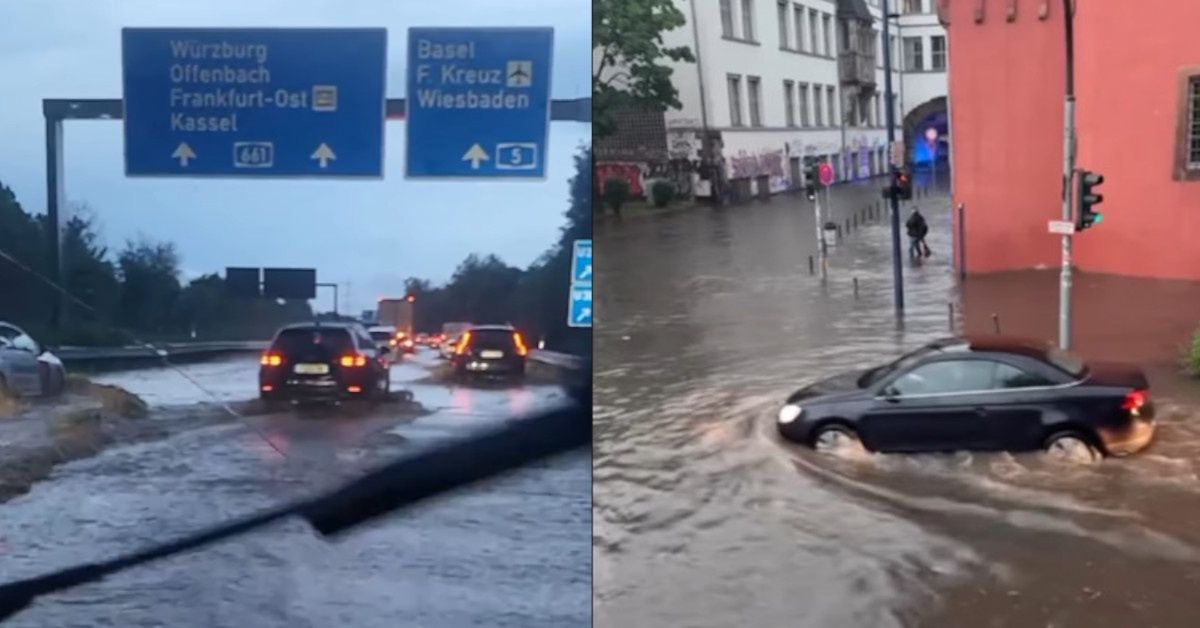 Nawałnica nad Frankfurtem. Strażacy interweniowali setki razy