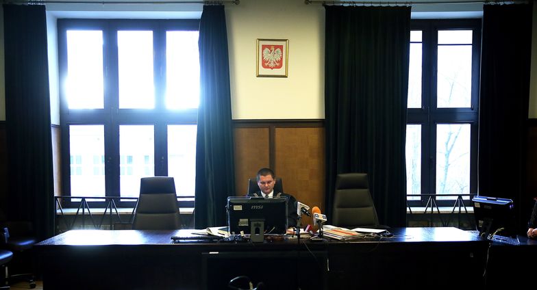 Na zdjęciu sędzia Mariusz Iwaszko