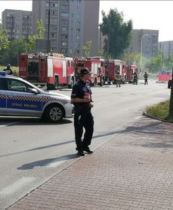 Wybuch gazu w Warszawie - eksplodowała furgonetka wioząca butle